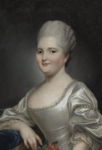 Portrait de Marie Clotilde de France (1759-1802), connue sous le nom de Madame Clotilde, future reine de Sardaigne - Joseph Ducreux